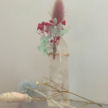Load image into Gallery viewer, Crystal With Pink Flower Accent
