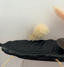 Load image into Gallery viewer, Feather Ring Dish (Black, White &amp; Stone)
