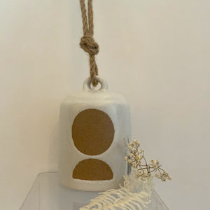 Ceramic Bell Circle Emboss