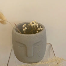 Load image into Gallery viewer, Grey Face Planter
