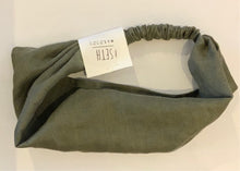 Load image into Gallery viewer, Seth Linen Expandable Bandana Headband
