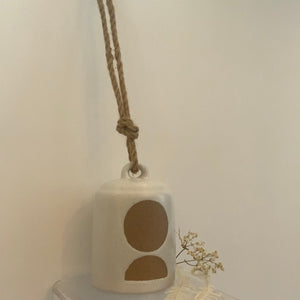 Ceramic Bell Circle Emboss