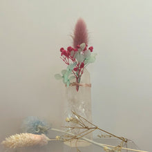 Load image into Gallery viewer, Crystal With Pink Flower Accent
