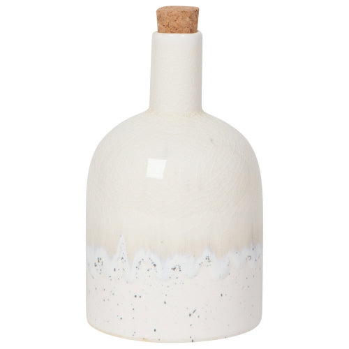 Danica Ceramic Cork Bottle - White