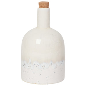 Danica Ceramic Cork Bottle - White