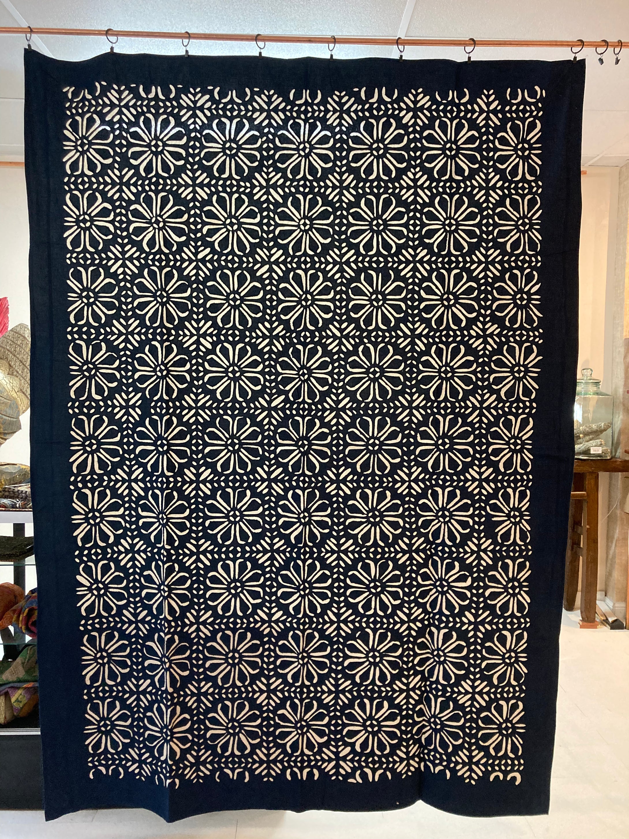 CutWork Appliqué Blanket - Assorted Colours & Patterns - Twin Double