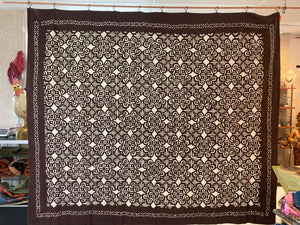 CutWork Appliqué Blanket - Assorted Colours & Patterns - Queen King