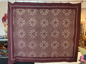 CutWork Appliqué Blanket - Assorted Colours & Patterns - Queen King