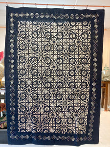 CutWork Appliqué Blanket - Assorted Colours & Patterns - Twin Double