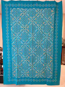 CutWork Appliqué Blanket - Assorted Colours & Patterns - Queen King