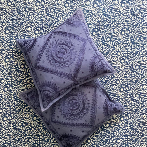 Embroidered Cotton Decorative Pillows with /without mirror