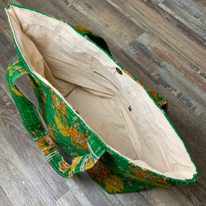 Kantha Market Bag
