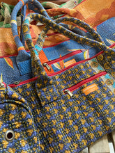 Load image into Gallery viewer, Kantha Yoga Bag- Formed Straps
