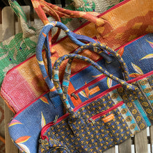 Load image into Gallery viewer, Kantha Yoga Bag- Formed Straps
