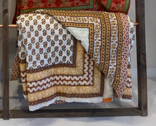 Load image into Gallery viewer, Block Print Quilts - QN- Assorted Patterns
