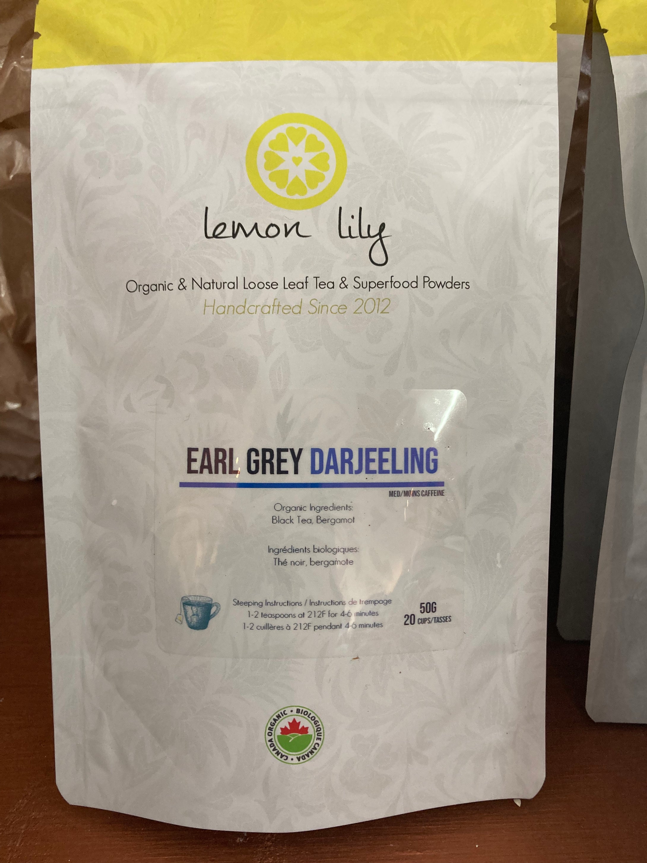 Earl Grey Darjeeling - Lemon Lily Tea