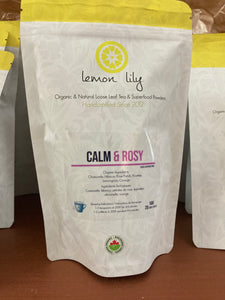 Calm & Rosy - Lemon Lily Tea
