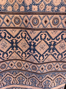 Ajrakh Block Printed Duvet Cover