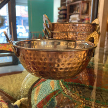 Load image into Gallery viewer, Copper Kahari Bowl ( Pure Copper w/ Stainless Steel )
