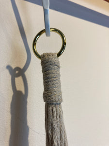 Macramé Plant Hangers - Canadian Hemp - Neutral Grey