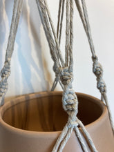 Load image into Gallery viewer, Macramé Plant Hangers - Canadian Hemp - Neutral Grey
