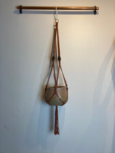 Load image into Gallery viewer, Macramé Plant Hangers - Canadian Hemp - Rust
