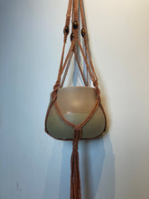 Load image into Gallery viewer, Macramé Plant Hangers - Canadian Hemp - Rust
