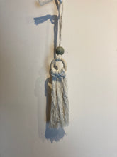 Load image into Gallery viewer, Macramé Hanging Car Essential Oil Diffuser - Canadian Hemp -
