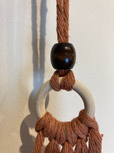 Macramé Hanging Car Essential Oil Diffuser - Canadian Hemp -