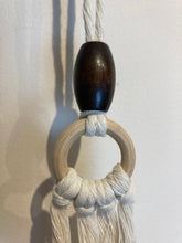Load image into Gallery viewer, Macramé Hanging Car Essential Oil Diffuser - Canadian Hemp -

