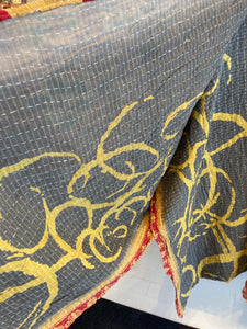 Kimono Dusters - WanderBird (Made from Vintage Kantha Blankets)