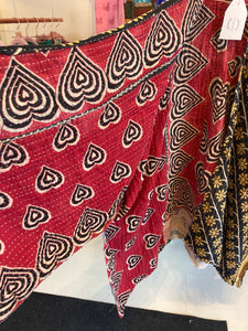 Kimono Dusters - WanderBird (Made from Vintage Kantha Blankets)