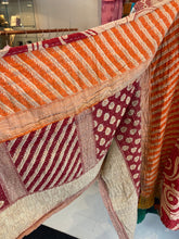 Load image into Gallery viewer, Kimono Dusters - WanderBird (Made from Vintage Kantha Blankets)
