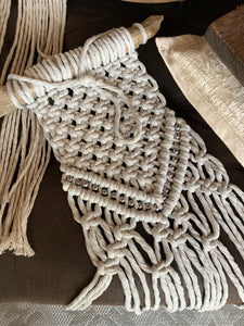 Macramé Wall Hanging - Canadian Hemp - Natural