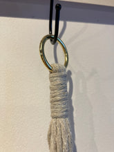 Load image into Gallery viewer, Macramé Plant Hangers - Canadian Hemp - Neutral Grey - Small
