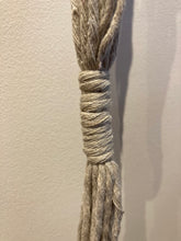 Load image into Gallery viewer, Macramé Plant Hangers - Canadian Hemp - Neutral Grey - Small
