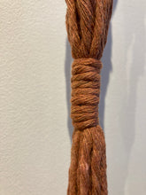 Load image into Gallery viewer, Macramé Plant Hangers - Canadian Hemp - Rust - Small
