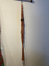 Load image into Gallery viewer, Macramé Plant Hangers - Canadian Hemp - Rust - Small
