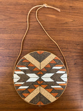 Load image into Gallery viewer, Desert Collection Aztec Design - Wall Hanging Trivets - Plaid and Peaches - Medium
