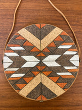 Load image into Gallery viewer, Desert Collection Aztec Design - Wall Hanging Trivets - Plaid and Peaches - Medium
