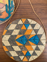 Load image into Gallery viewer, Desert Collection Aztec Design - Wall Hanging Trivets - Plaid and Peaches - Large
