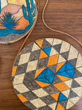 Load image into Gallery viewer, Desert Collection Aztec Design - Wall Hanging Trivets - Plaid and Peaches - Large
