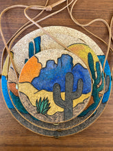 Load image into Gallery viewer, Desert Collection - Wall Hanging Trivets - Plaid and Peaches- Small
