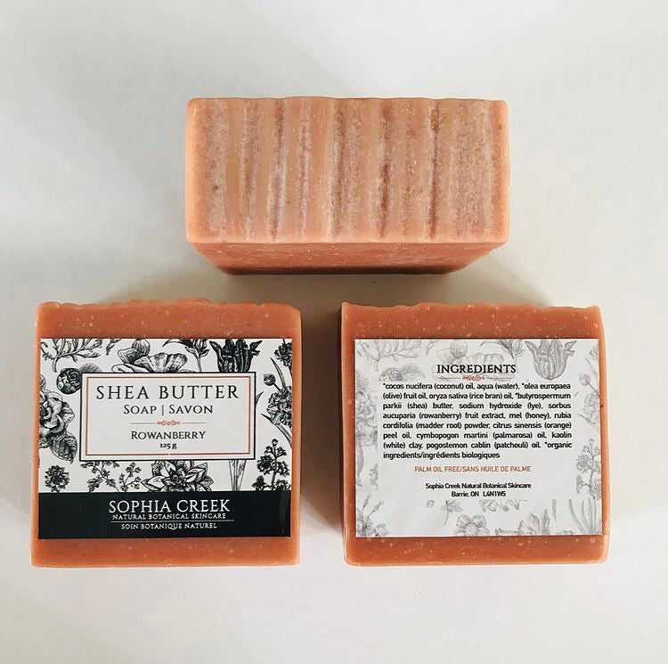 Shea Butter Soap Bar - Rowanberry