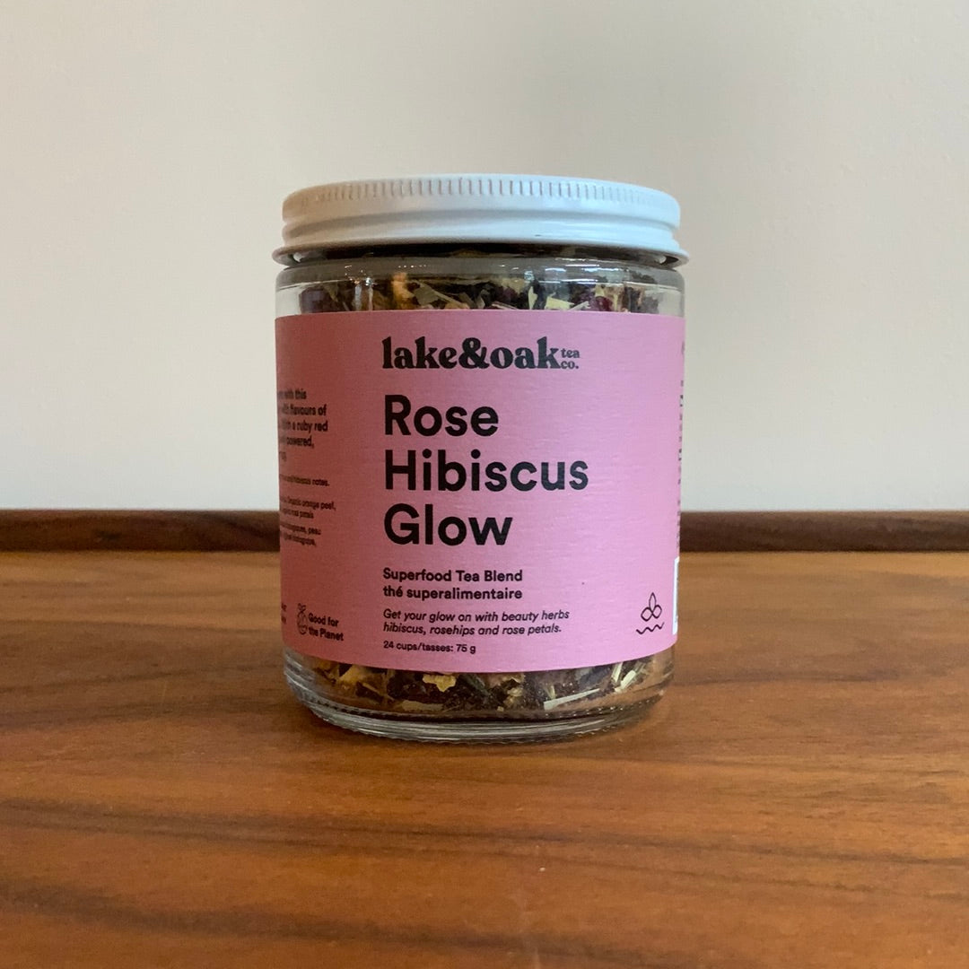 Lake & Oak Tea - Rose Hibiscus Glow