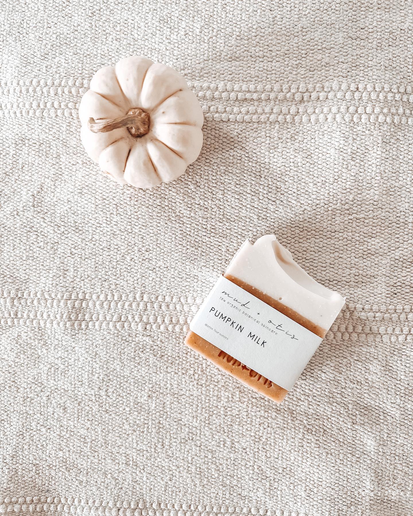 Mud + Otis-Pumpkin Milk Soap