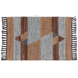 Rug Leather Chindi Rowan